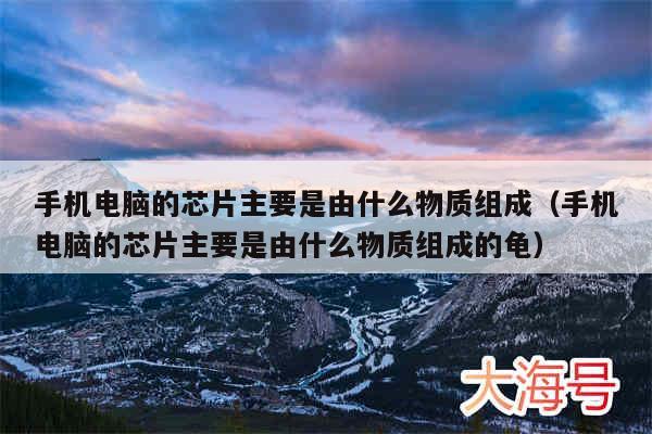 手机电脑的芯片主要是由什么物质组成(手机电脑的芯片主要是由什么物质组成的龟)