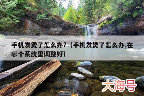 手机发烫了怎么办?(手机发烫了怎么办,在哪个系统里调整好)