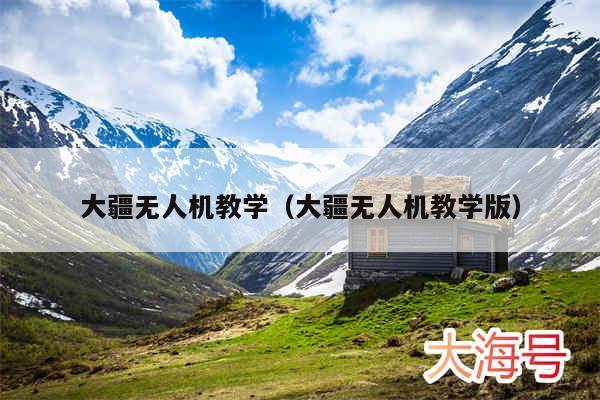 大疆无人机教学（大疆无人机教学版）