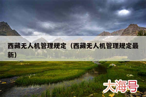 西藏无人机管理规定(西藏无人机管理规定最新)