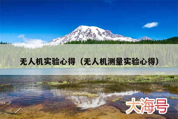 无人机实验心得(无人机测量实验心得)